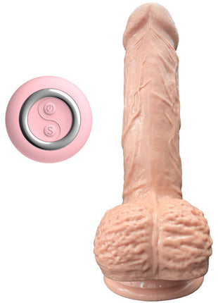 ARMONY - REALISTISCHER VIBRATOR & STOßDILDO MIT ZUNGENSTIMULATOR 19 CM - Realistische Dildos