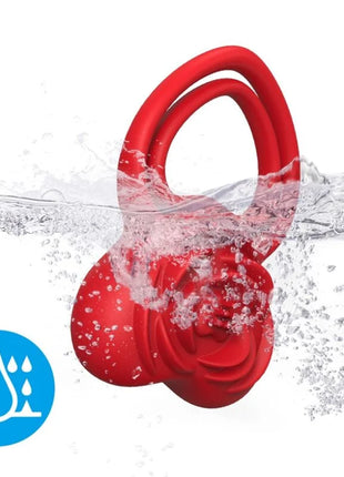 ARMONY - RINGVIBRATOR HERZ ROT - Penisring für Paare