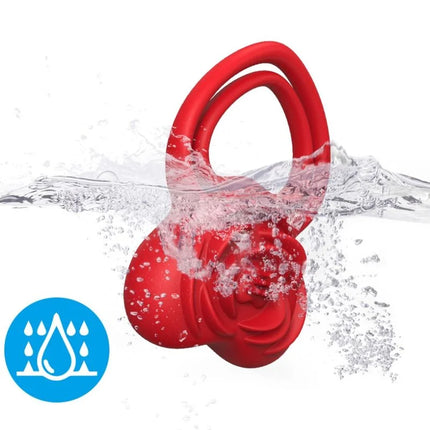 ARMONY - RINGVIBRATOR HERZ ROT - Penisring für Paare
