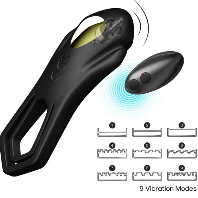 ARMONY - ROADSTER VIBRATOR DOPPELRING-FERNBEDIENUNG SCHWARZ - Penisring für Paare