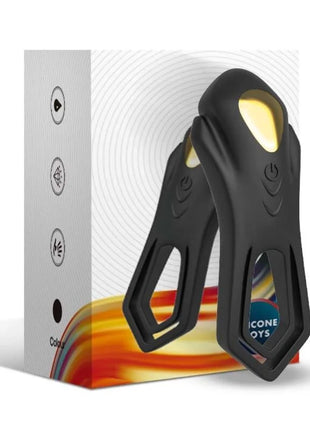 ARMONY - ROADSTER VIBRATOR DOPPELRING-FERNBEDIENUNG SCHWARZ - Penisring für Paare