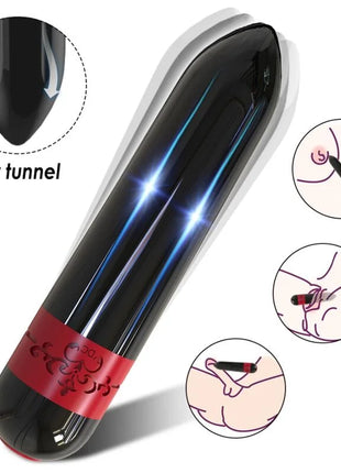 ARMONY - ROCKET VIBRATOR BULLET FERNBEDIENUNG SCHWARZ - Vibrierende Kugeln