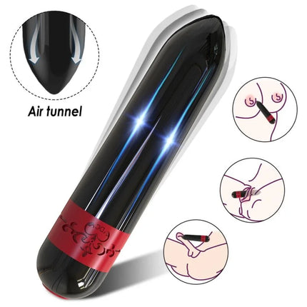 ARMONY - ROCKET VIBRATOR BULLET FERNBEDIENUNG SCHWARZ - Vibrierende Kugeln