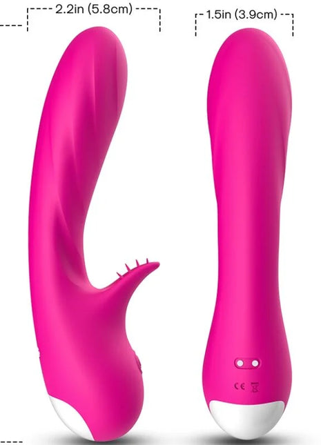 ARMONY - ROMANCE VIBRATOR MIT STIMULATOR FUCHSIA