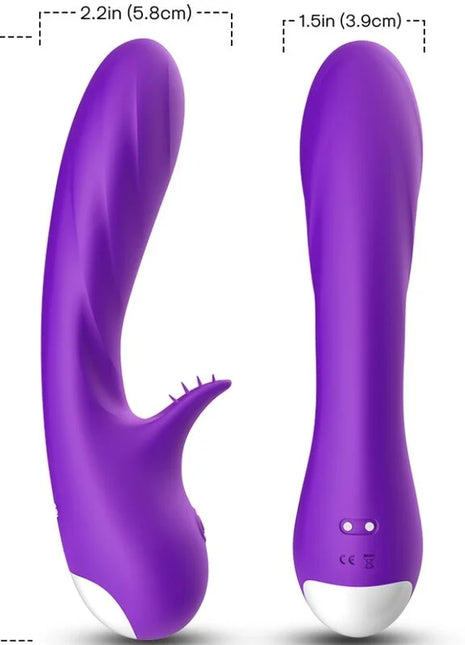 ARMONY - ROMANCE VIBRATOR MIT STIMULATOR LILA