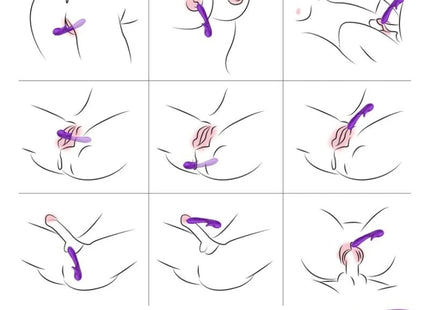 ARMONY - ROMANCE VIBRATOR MIT STIMULATOR LILA