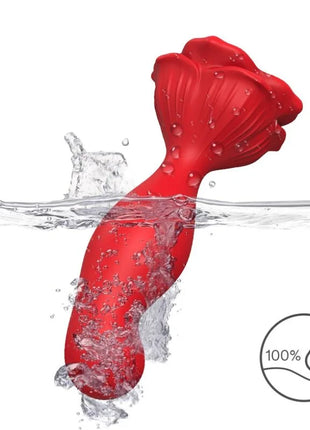 ARMONY - ROSA VIBRATOR & ANALPLUG FERNBEDIENUNG ROT