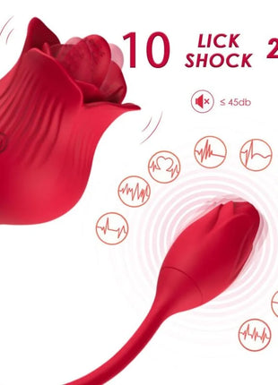 ARMONY - ROSA VIBRATOR MIT COLA ROT - Klitorissauger mit Vibration