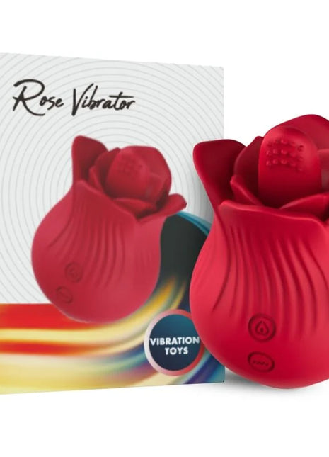 ARMONY - ROSA VIBRATOR & STIMULATOR ROT - Klitorissauger mit Vibration