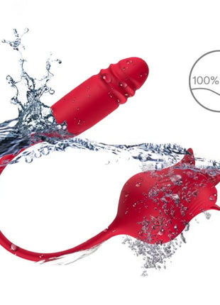 ARMONY - ROSELIP LECKT VIBRIERENDEN CLIT UND VIBRATOR ROT - Klitorissauger mit Vibration