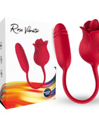 ARMONY - ROSELIP LECKT VIBRIERENDEN CLIT UND VIBRATOR ROT - Klitorissauger mit Vibration