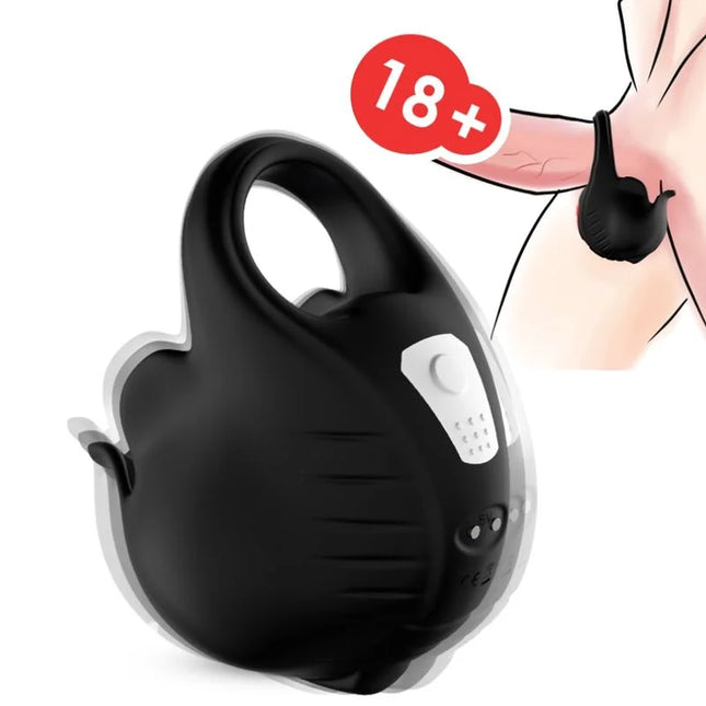 ARMONY - SCHRÖPFEN VIBRATORRING FERNBEDIENUNG SCHWARZ - Penisring mit Vibration