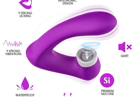 Purple silikon vibrator armony secretkiss mit ergonomischem design und magnetischer ladung für klitorisstimulation