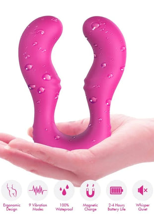 ARMONY - SERAPH VIBRATOR DOPPELTE FERNBEDIENUNG FUCHSIA - Paar-Vibrator