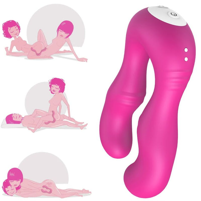 ARMONY - SERAPH VIBRATOR DOPPELTE FERNBEDIENUNG FUCHSIA - Paar-Vibrator