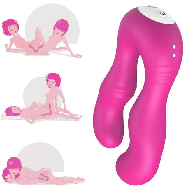 ARMONY - SERAPH VIBRATOR DOPPELTE FERNBEDIENUNG FUCHSIA - Paar-Vibrator