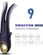 ARMONY - SHADOW VIBRATOR DOPPELKOPF TEASING BLAU