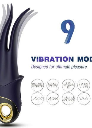 ARMONY - SHADOW VIBRATOR DOPPELKOPF TEASING BLAU