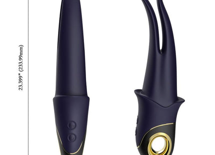 ARMONY - SHADOW VIBRATOR DOPPELKOPF TEASING BLAU