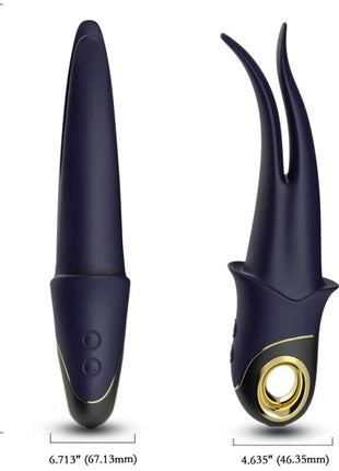 ARMONY - SHADOW VIBRATOR DOPPELKOPF TEASING BLAU