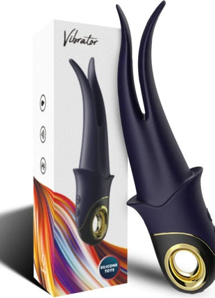 ARMONY - SHADOW VIBRATOR DOPPELKOPF TEASING BLAU