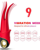 ARMONY - SHADOW VIBRATOR DOPPELKOPF TEASING ROT