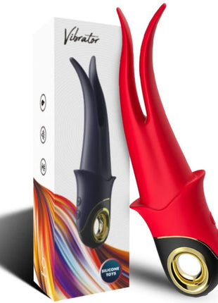 ARMONY - SHADOW VIBRATOR DOPPELKOPF TEASING ROT