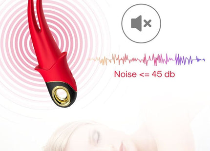 ARMONY - SHADOW VIBRATOR DOPPELKOPF TEASING ROT