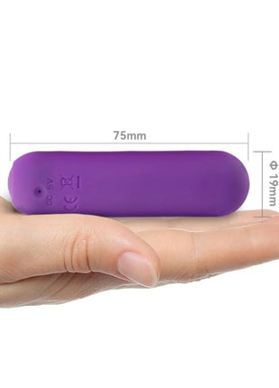ARMONY - SPLASH HAHA VIBRATOR BULLET SILIKON 10 VIBRATIONEN 75 X 19 CM LILA - Vibrierende Kugeln