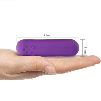 ARMONY - SPLASH HAHA VIBRATOR BULLET SILIKON 10 VIBRATIONEN 75 X 19 CM LILA - Vibrierende Kugeln