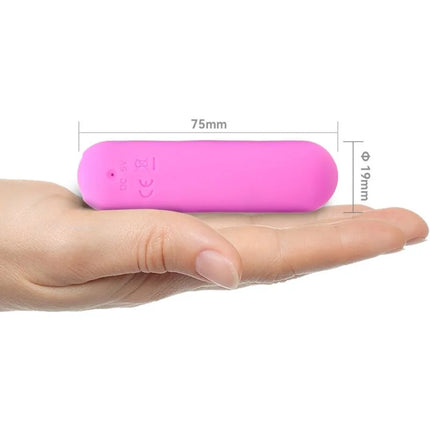 ARMONY - SPLASH HAHA VIBRATOR BULLET SILIKON 10 VIBRATIONEN 75 X 19 CM ROSA - Vibrierende Kugeln