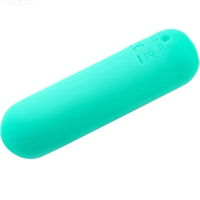 ARMONY - SPLASH HAHA VIBRATOR BULLET SILIKON 10 VIBRATIONEN 75 X 19 CM GRÜN - Vibrierende Kugeln