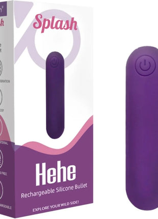 ARMONY - SPLASH HEHE VIBRATOR BULLET SILIKON 10 VIBRATIONEN 65 X 15 CM LILA - Vibrierende Kugeln