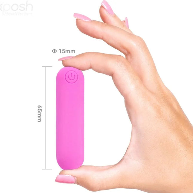 ARMONY - SPLASH HEHE VIBRATOR BULLET SILIKON 10 VIBRATIONEN 65 X 15 CM ROSA - Vibrierende Kugeln