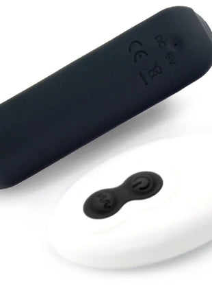 Schwarze silikon-fernbedienung für weißen silikon-vibrationsbullet armony splash joie mit 10 vibrationen