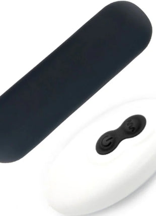 Schwarze silikon fernbedienung für weißen silikon vibrator bullet harmony splash joie mit 10 vibrationen