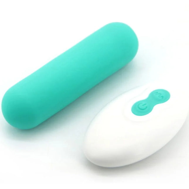 ARMONY - SPLASH JOIE VIBRATOR BULLET SILIKON FERNBEDIENUNG 10 VIBRATIONEN 75 X 19 CM GRÜN - Vibrierende Kugeln