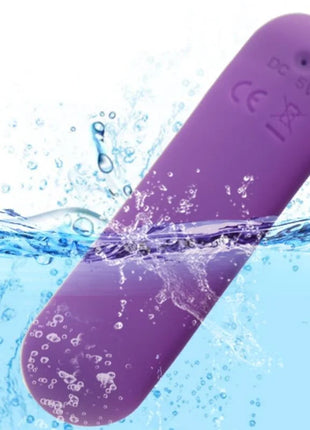ARMONY - SPLASH JOIE VIBRATOR BULLET SILIKON FERNBEDIENUNG 10 VIBRATIONEN 75 X 19 CM LILA - Vibrierende Kugeln