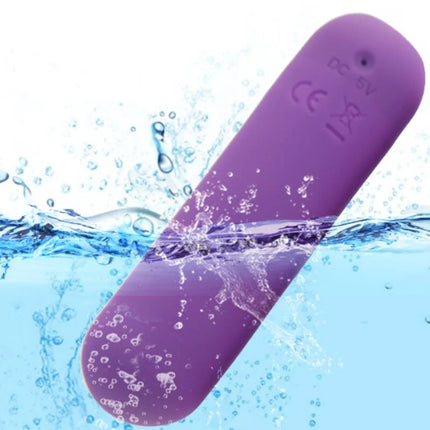 ARMONY - SPLASH JOIE VIBRATOR BULLET SILIKON FERNBEDIENUNG 10 VIBRATIONEN 75 X 19 CM LILA - Vibrierende Kugeln