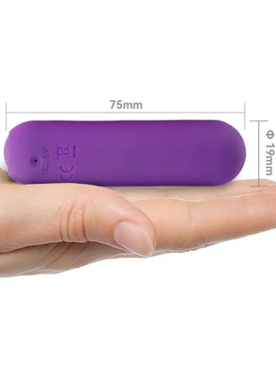 ARMONY - SPLASH JOIE VIBRATOR BULLET SILIKON FERNBEDIENUNG 10 VIBRATIONEN 75 X 19 CM LILA - Vibrierende Kugeln
