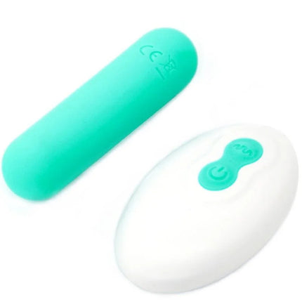 ARMONY - SPLASH JOLINE VIBRATOR BULLET SILIKON FERNBEDIENUNG 10 VIBRATIONEN 65 X 15 CM GRÜN - Vibrierende Kugeln