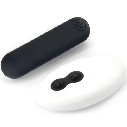 Armony splash joline silikon vibrator bullet schwarz und weiß mit fernbedienung und 10 vibrationsmodi