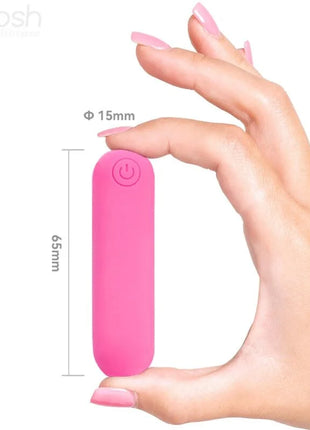 ARMONY - SPLASH JOLINE VIBRATOR BULLET SILIKON FERNBEDIENUNG 10 VIBRATIONEN 65 X 15 CM ROSA - Vibrierende Kugeln