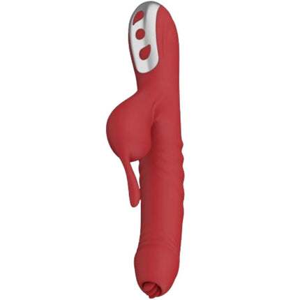 ARMONY - SUCK VIBRATOR & SAUGER MIT STIMULIERENDER ZUNGE BURGUND