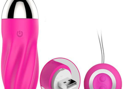ARMONY - SWEETY SPIRAL VIBRIERENDES EI MIT FERNBEDIENUNG ROSA