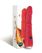 ARMONY - THERMO-EINSTELLBARER PUNKT-A-STIMULATOR-VIBRATOR-DILDO ROT
