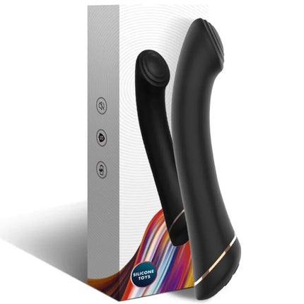 ARMONY - VIBRATOR FALTKOPF SILIKON - SCHWARZ - A-Punkt Vibratoren