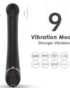 ARMONY - VIBRATOR FALTKOPF SILIKON - SCHWARZ - A-Punkt Vibratoren