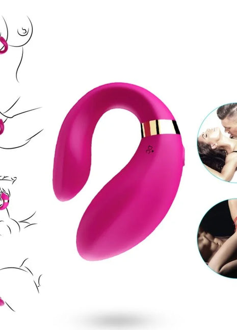 ARMONY - VIBRATOR FÜR PAARE MIT FERNBEDIENUNG FUCHSIA