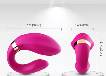ARMONY - VIBRATOR FÜR PAARE MIT FERNBEDIENUNG FUCHSIA